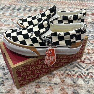 Checkered Platform Vans - BRAND NEW
